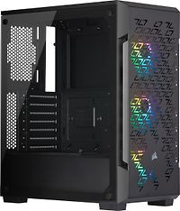 Corsair iCUE 220T RGB Airflow ATX-kotelo, ikkunalla, musta