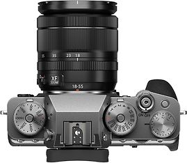 Fujifilm X-T4 -mikrojärjestelmäkamera, hopea + 18 - 55 mm objektiivi, kuva 6