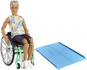 Barbie Ken's Wheelchair -pyörätuoli ja nukke, kuva 3
