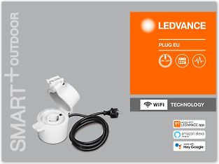 Ledvance SMART+ WiFi Outdoor Plug -älypistorasia ulkokäyttöön, kuva 2