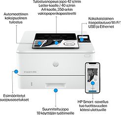 HP LaserJet Pro 4002dn -tulostin, kuva 6