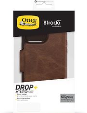Otterbox Strada MagSafe -lompakkokotelo, iPhone 15 Pro Max, ruskea, kuva 6