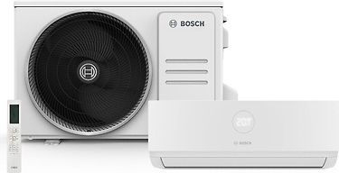 Bosch Climate 3000i W 35 E viilentävä ilmalämpöpumppu asennettuna