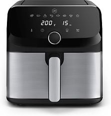 OBH Nordica Easy Fry Mega -airfryer 7,5 L, ruostumaton teräs, kuva 3