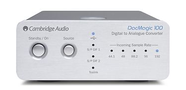 Cambridge Audio DacMagic100 DA-muunnin, hopea