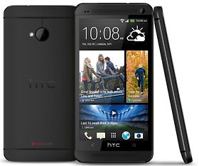 HTC One (M7) Android puhelin, musta
