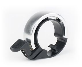 Knog Oi-soittokello, iso, hopea