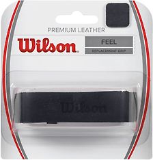 Wilson Premium Leather Grip -grippi, musta nahka