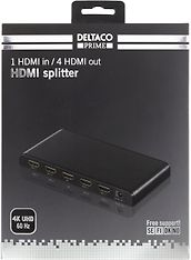 Deltaco Prime HDMI-246 -HDMI-jakaja, kuva 3