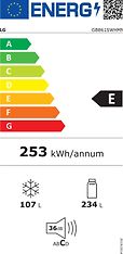 LG GBB61SWHMN -jääkaappipakastin, valkoinen, kuva 8