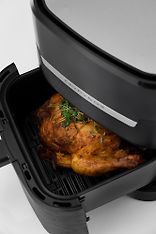 OBH Nordica Easy Fry & Grill Precision -airfryer grillitoiminnolla, musta, kuva 11