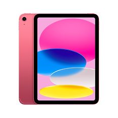 Apple iPad 10,9" 64 Gt WiFi + Cellular 2022 -tabletti, pinkki (MQ6M3)