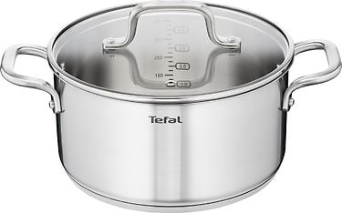 Tefal Virtuoso -kattila, 24 cm / 5,3 L, ruostumaton teräs