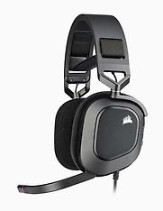 Corsair HS80 RGB USB Wired Gaming Headset -kuulokemikrofoni, musta