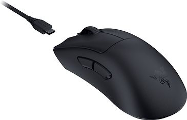 Razer Deathadder V3 Pro + Hyperpolling 8K Bundle -langaton pelihiiri, musta, kuva 3