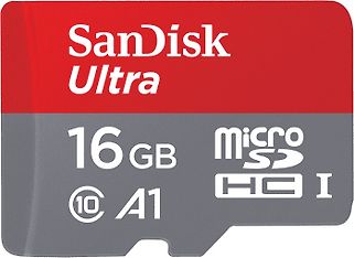 Sandisk Ultra 16 Gt Micro SDHC -muistikortti