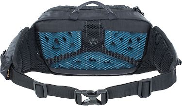 Evoc Hip Pack 3 -vyölaukku, musta + 1,5 l juomarakko, kuva 2