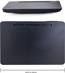 Kikkerland iBed XL -sylitaso tietokoneelle ja tabletille, musta, kuva 3