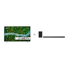 LG 75UP7700 70" 4K Ultra HD LED -televisio + SN10Y soundbar -tuotepaketti