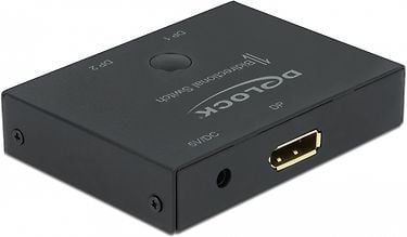 DeLock DisplayPort 2 - 1 Switch -kaksisuuntainen kytkin, kuva 2
