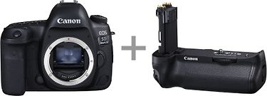 Canon EOS 5D Mark IV -järjestelmäkamera + akkukahva