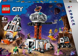 LEGO City Space 60434  - Avaruusasema ja raketin laukaisualusta