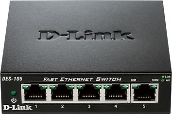 D-Link DES-105 -5-porttinen kytkin