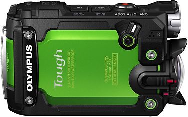 Olympus TOUGH TG-Tracker -iskunkestävä 4K-videokamera, vihreä, kuva 4