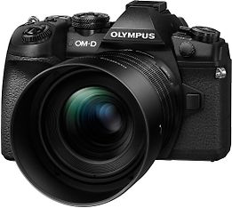 Olympus OM-D E-M1 Mark II + 25 mm 1.2 -objektiivi