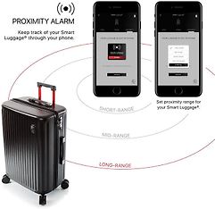 Heys Smart Luggage 76 cm -matkalaukku, hopea, kuva 8