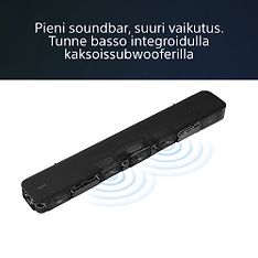 Sony HT-S2000 3.1 Dolby Atmos Soundbar -äänijärjestelmä, kuva 8