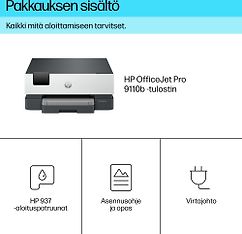 HP OfficeJet Pro 9122e All-in-One -monitoimitulostin, kuva 10