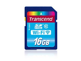 Transcend 16GB Wi-Fi SDHC muistikortti