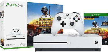 Microsoft Xbox One S 1 TB - Playerunknown's Battlegrounds -pelikonsoli, valkoinen, kuva 2