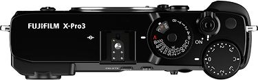 Fujifilm X-Pro3 -mikrojärjestelmäkameran runko, musta, kuva 4
