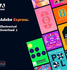 Adobe CC Express - 12 kk -täysjäsenyys, ESD - sähköinen tuote
