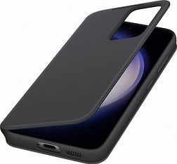 Samsung Galaxy S23 Clear View Wallet Cover -suojakuori, musta, kuva 4