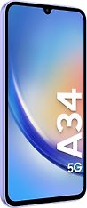 Samsung Galaxy A34 5G -puhelin, 256/8 Gt, violetti, kuva 2