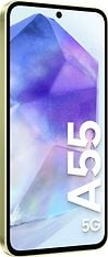Samsung Galaxy A55 5G -puhelin, 256/8 Gt, keltainen, kuva 2