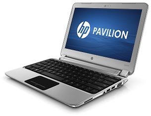 HP Pavilion dm1-3205eo 11.6" HD/Athlon II E-350/4 GB/500 GB/Windows 7 Premium 32-bit -kannettava tietokone, musta., kuva 4