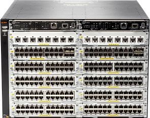 HPE Aruba 5412R 92GT PoE+ and 4-port SFP+ (No PSU) v3 zl2 Switch -kytkinrunko