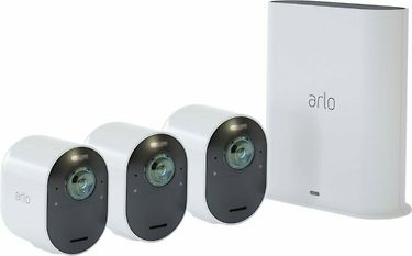 Arlo Ultra -valvontajärjestelmä kolmella 4K Ultra HD -tasoisella kameralla