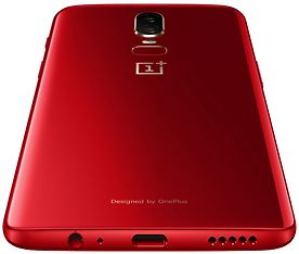 OnePlus 6 -Android-puhelin Dual-SIM, 128 Gt, punainen, kuva 6