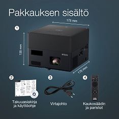 Epson EF-12 laserprojektori-TV, kannettava, kuva 18