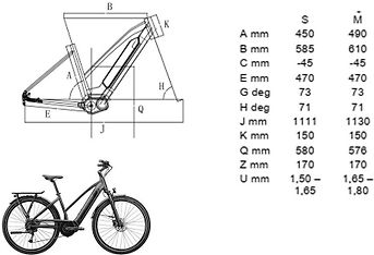 GZR Bell-e SR sähköpyörä, 49 cm, kuva 3