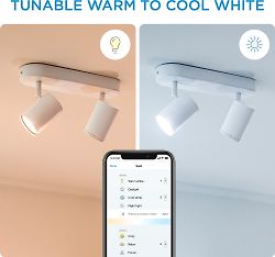 WiZ IMAGEO Spots -kohdevalaisin, 2-osainen, valkoinen, RGB, Wi-Fi, kuva 14
