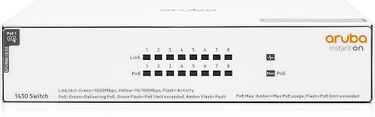 HPE Networking Instant On 1430 8G Class4 PoE 64W -8-porttinen kytkin (R8R46A)