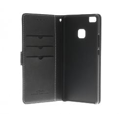 Insmat Exclusive Flip Case lompakkokotelo, Huawei P9 Lite, musta, kuva 3