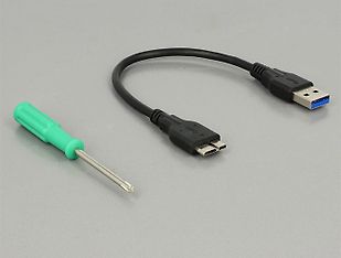 Delock USB 3.1 -ulkoinen kovalevykotelo M.2 SATA-kovalevyille, kuva 3
