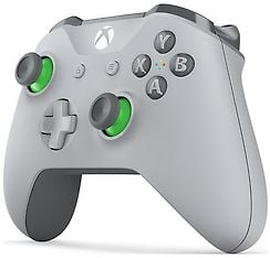 Microsoft langaton Xbox-ohjain, harmaa / vihreä, kuva 3